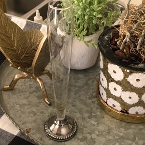 Vintage DUCHIN CREATIONS Sterling Weighted Bud Vase